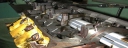 Oldsmobile V8 Being Line Honed